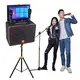 Latestkaraoke Mic Bluetooth Speaker for Ktv BiNKO Black Shell with Color Light 11