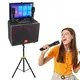 Latestkaraoke Mic Bluetooth Speaker for Ktv BiNKO Black Shell with Color Light 2