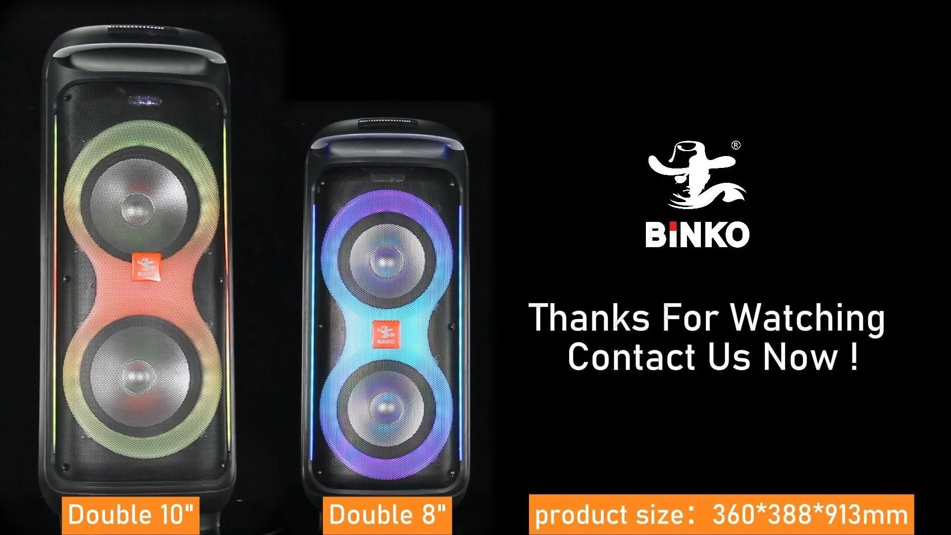 Outdoor Speaker 10''Portable Wireless Rechargeable Blue tooth USB Connected Musical Instruments Audio Sound Music Player MP3 MP5 DC Speaker BiNKO YX-1066 1