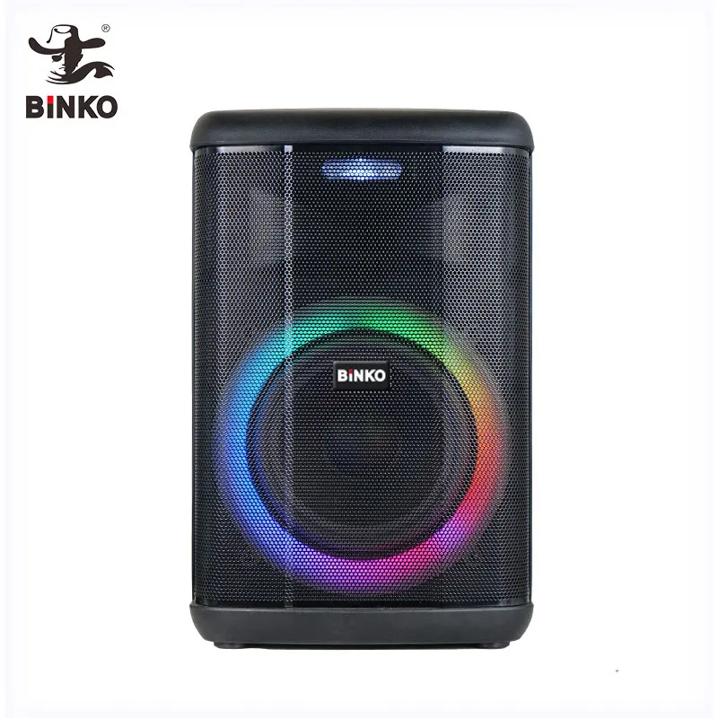 Speaker Company Black Shell with Color Light - - Binko 2