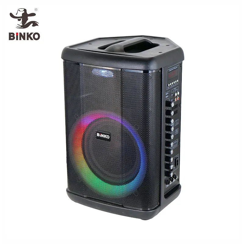 Speaker Company Black Shell with Color Light - - Binko 3