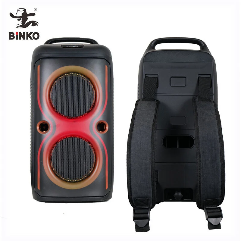 Backpack Bluetooth Speaker with HD Sound, Portable Wireless, IPX5 Waterproof, Up to 24H Playtime, TWS, BT5.3, for Camping/Party/Outdoor/Beach, Electronic Gadgets, Birthday Gift BiNKO YX-4JF2016-1 1