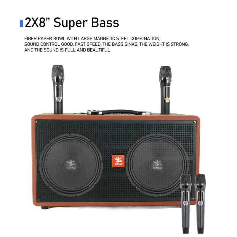 Oem Speaker Manufacturers Wooden Wholesale - Binko 3