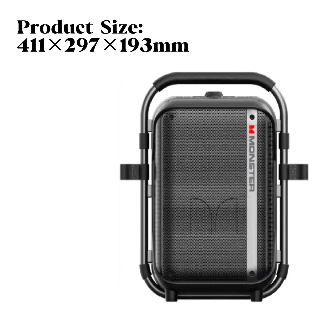 Latesthome Speaker for Indoor Grey BK-MS22142 5