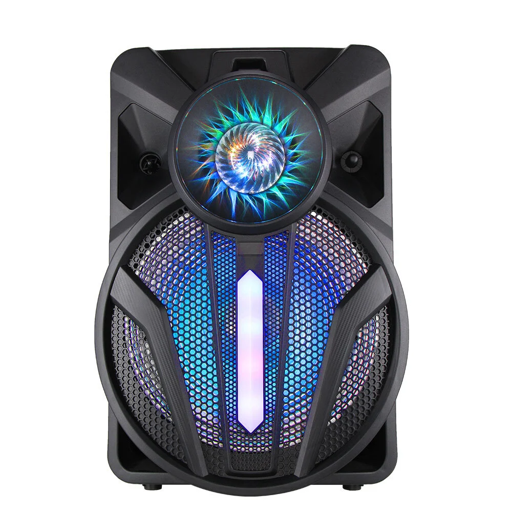 Portable Wireless Big Trolly Outdoor Bluetooth PartyBox Speaker With Wheels Subwoofer 15 Inch Bass Speakers Support USB/TF/AUX/GT/MIC BiNKO ZJZ-152302 1