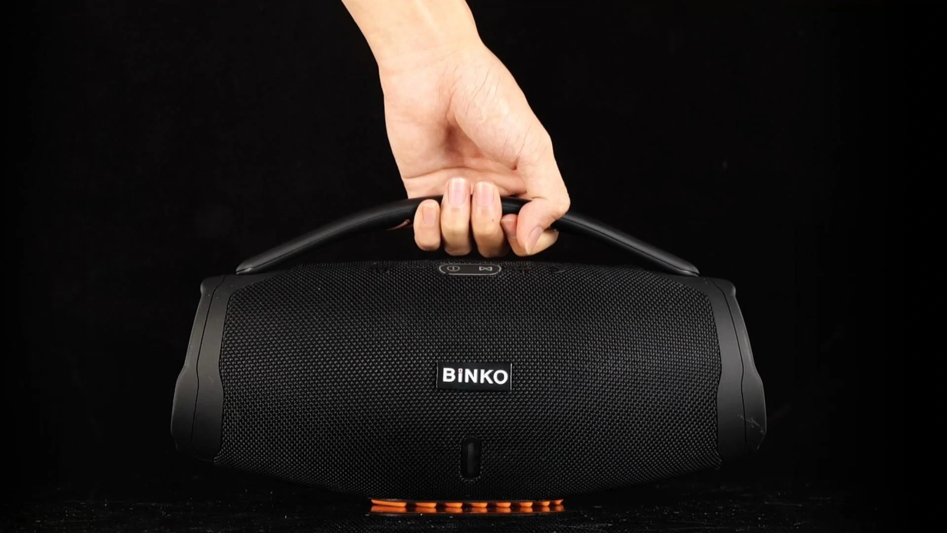 Alto-falantes portáteis de 1000 W Bluetooth sem fio alto, IPX6 à prova d'água ao ar livre Boombox Alto-falante Subwoofer / Bass Boost / DSP / 40H Playtime / Emparelhamento estéreo / Power Bank / TF BiNKO Q4 1