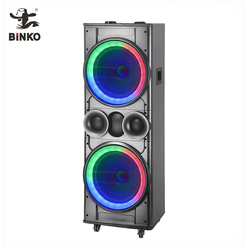 High Power Big Size 12 Inch 120w LED RGB Bluetooth Party Speaker Music Box Outdoor Garden Speakers For for Home/Beach/Camping 1