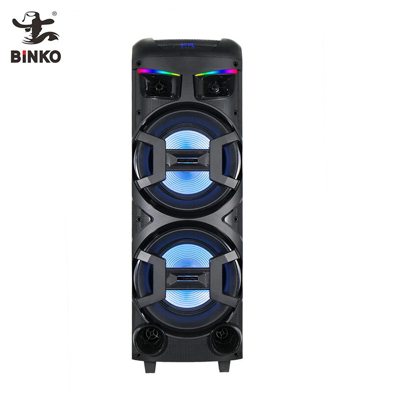 1000W Stereo Sound 10 Inch Custom EQ & BassUp Waterproof Bluetooth5.3 Speaker for Camping, Beach, and Backyard Partybox BiNKO BK-1030H 1