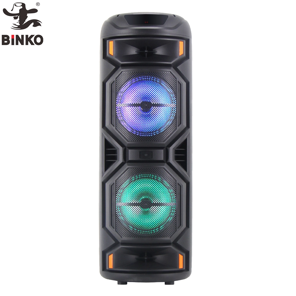 8 Inch Rechargeable Bluetooth Big Size Wireless Music Player with USB & Aux Communication Woofer Sound Music Partybox 1000 BiNKO ZJZ-9820A 1