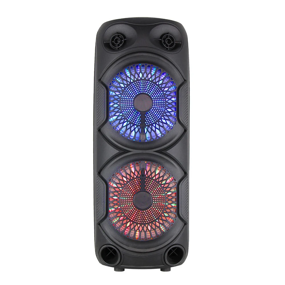 Outdoor Bluetooth Wireless Loud, IPX6 Waterproof 8 Inch Speaker Subwoofer/Bass Boost/DSP/40H Playtime/Stereo Pairing/Power Bank/TF/USB/FM Radio BiNKO YX-SS0808 1