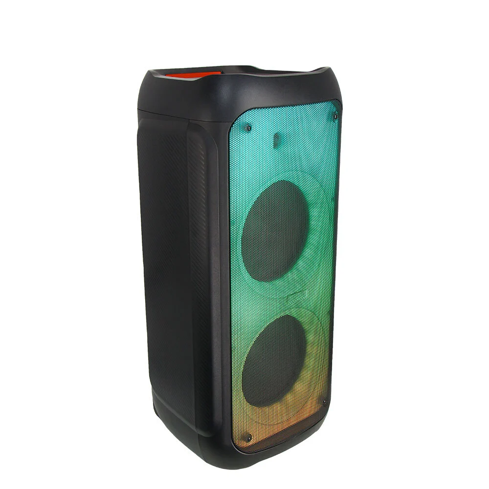 600W Peak Powerful Loud Sound Deep Bass Wireless 20-30 Hours Battery Life Fast Charging with Led RGB Light Show for Outdoor Camping Backyard Partybox BiNKO YB-1010L 1