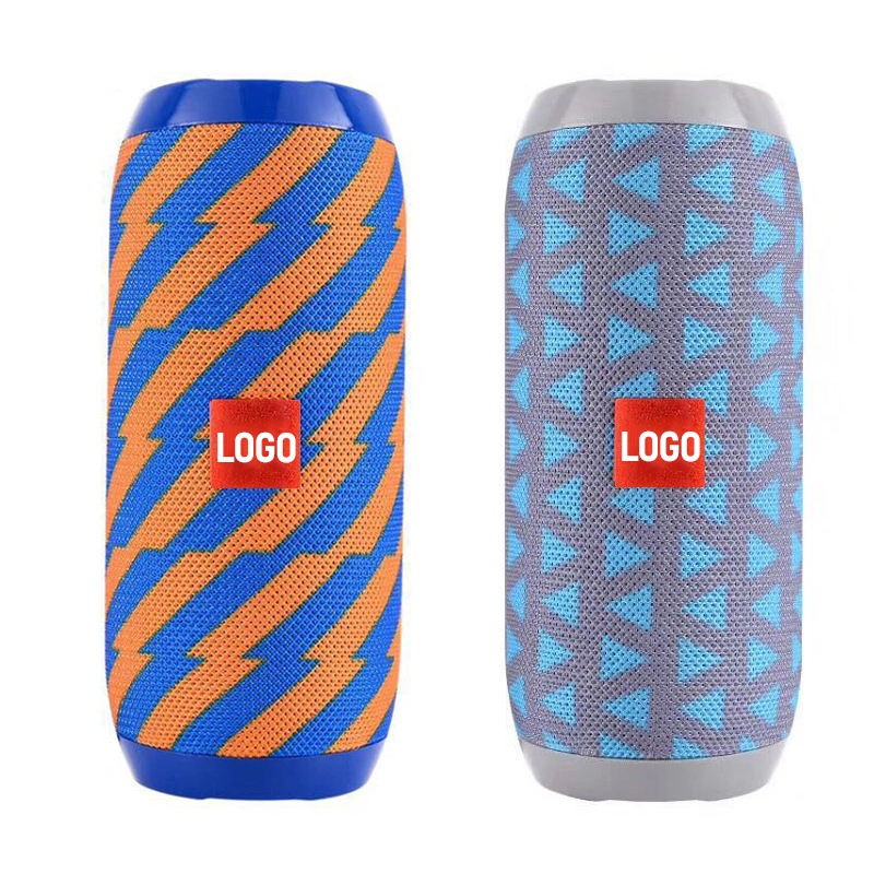 Portable Wireless Outdoor Speakers with Bluetooth 5.0 Fabric Waterproof Cloth AUX USB TF Support Loud Subwoofer Boombox BiNKO TG-117 1