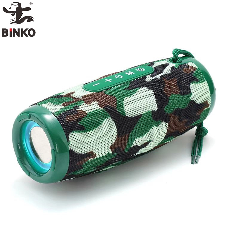 Up to 24H Playtime RGB LED Lighting Colorful Mini Smart Wireless Bluetooth Speaker Portable Waterproof For Home/Outdoor/Party/Beach,Gift Ideas BiNKO T-315 1