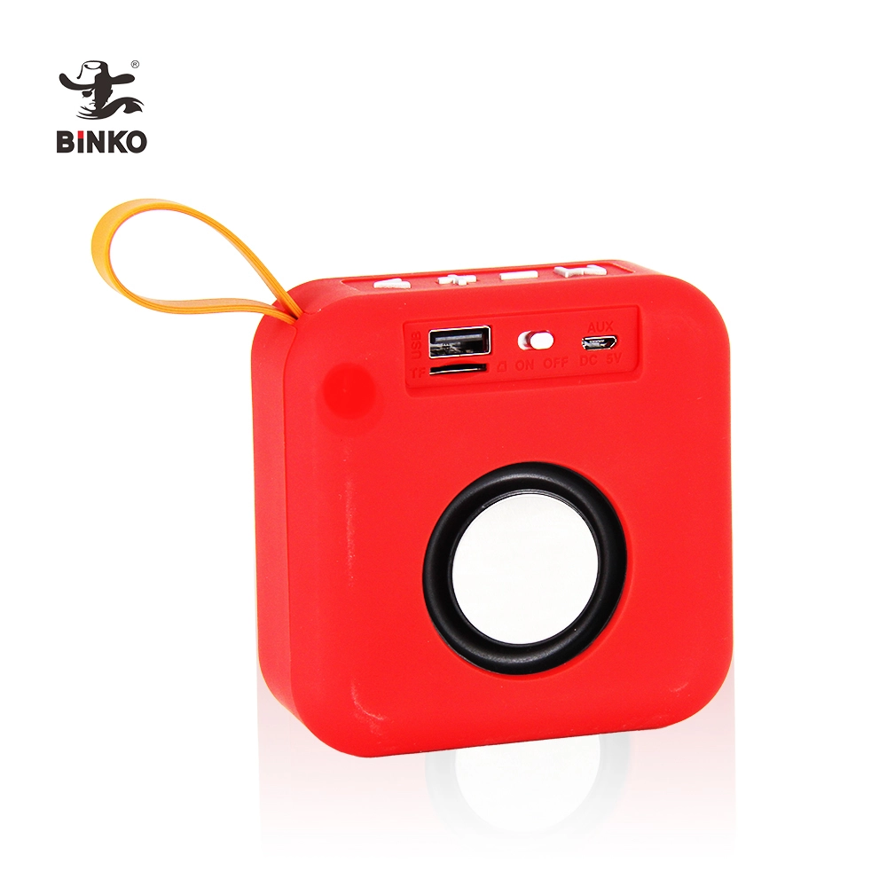 Portable Mini Speaker Box 100W Wireless Music Player Support TF USB TWS AC/DC Compatible Aux BT5.0 Plastic 10M Bluetooth Distance BiNKO T-505 1