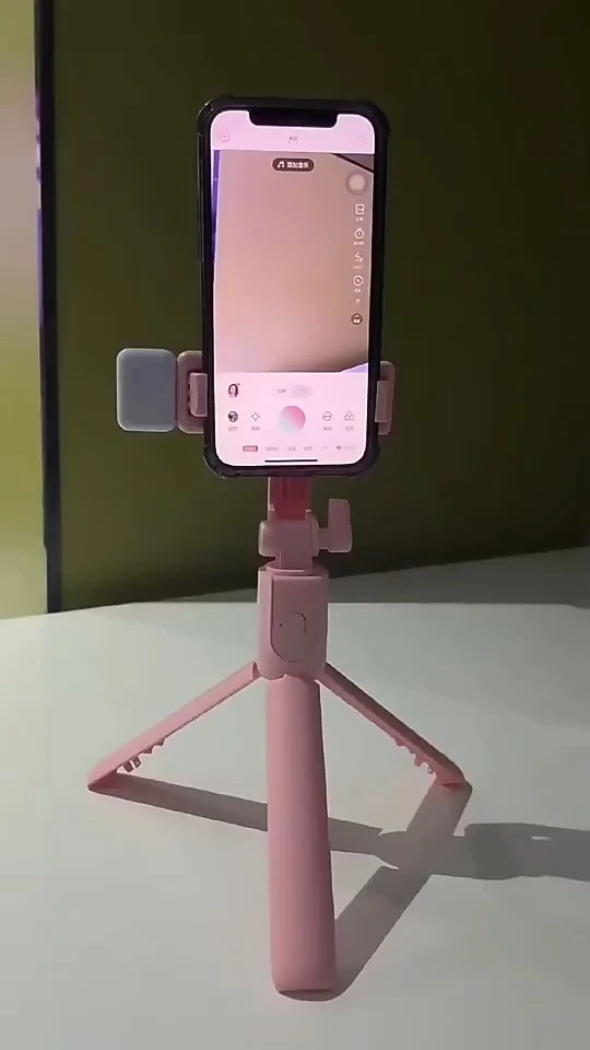 Phone Tripod, Flexible Tripod for iPhone and Android Cell Phone, Portable Small Tripod with Wireless Remote and Clip for Video Recording 1