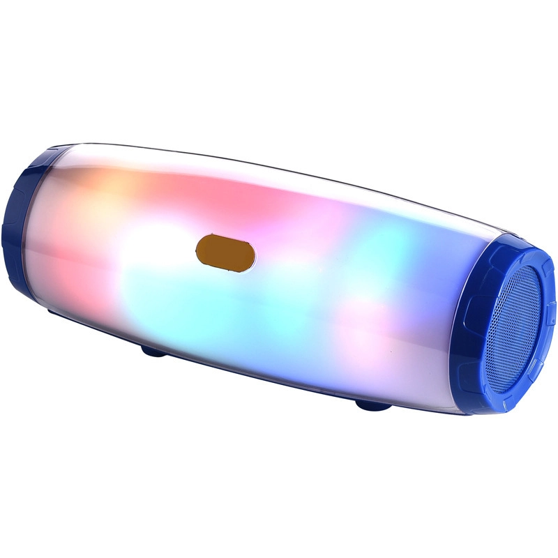 Up to 24H Playtime Mini Size Audio Wireless Bluetooth5.0 Speaker Portable with LED RGB Flashing Light Column Bottle Speaker For Outdoor,Party,Camping BiNKO T-165 1