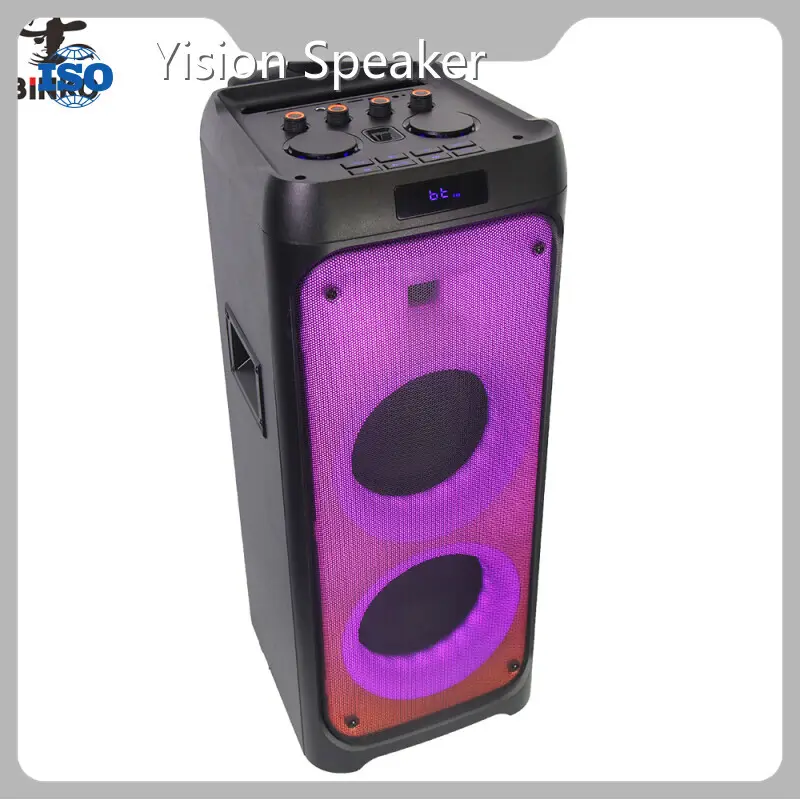 Binko Speaker Equipment Black Shell with Color Lightsuppliers 1