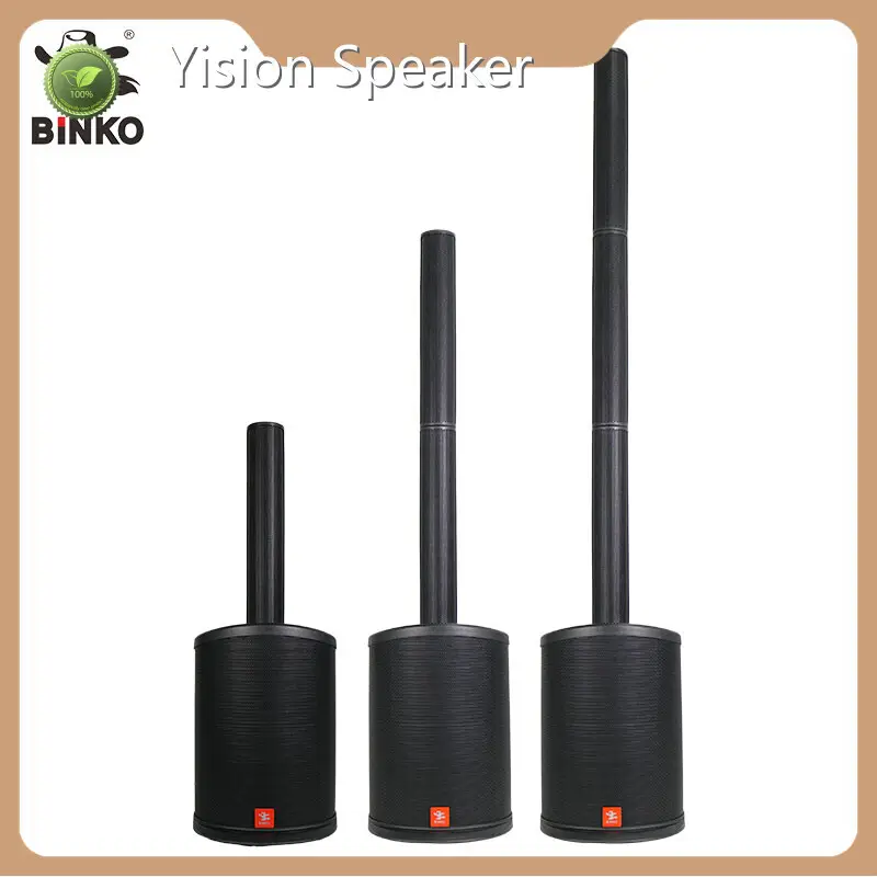 Speaker Supplier BiNKO Black Shell with Color Lightfactory 1