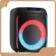 Newwholesale Portable Speaker for Concert Black Shell with Color Light CCC CE ROHS FCC COC ISED 1