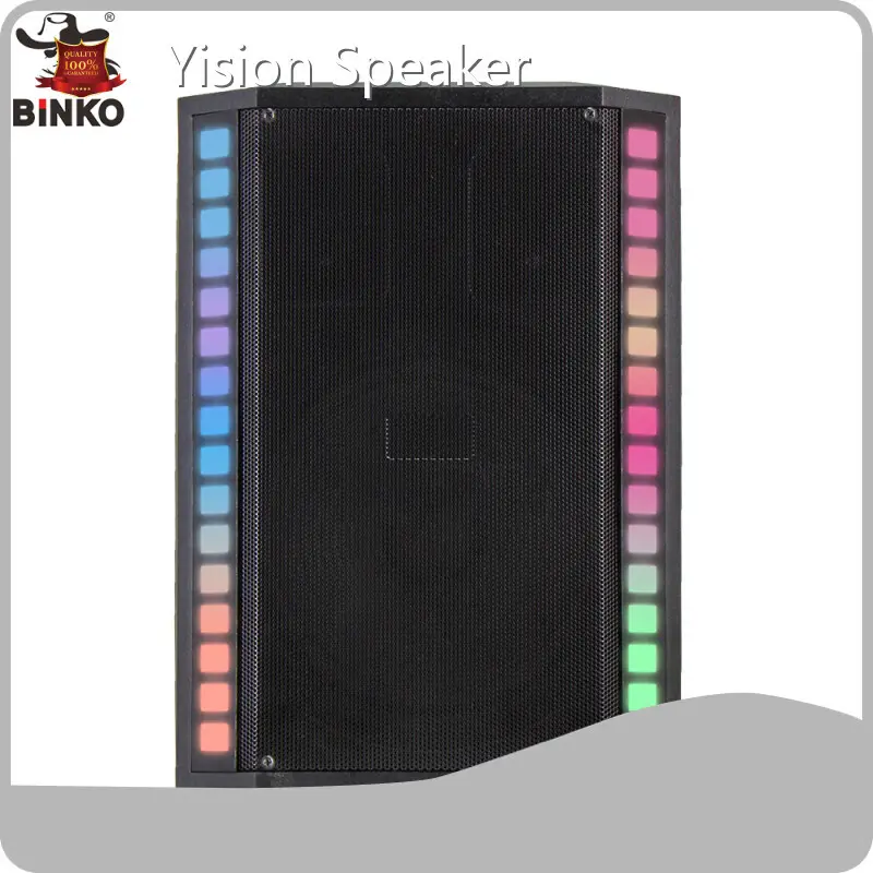 Custom Portable Speaker for Entertainment Black Shell with Color Lightcompany 1