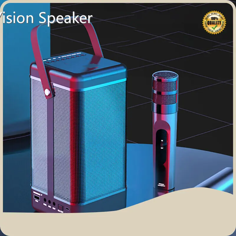 Speaker Factory for Business for EntertainmentBlack Shell with Color Light 1