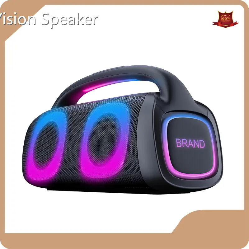 For Bar Best Boombox Speaker Black Shell with Color Light by Binko 1