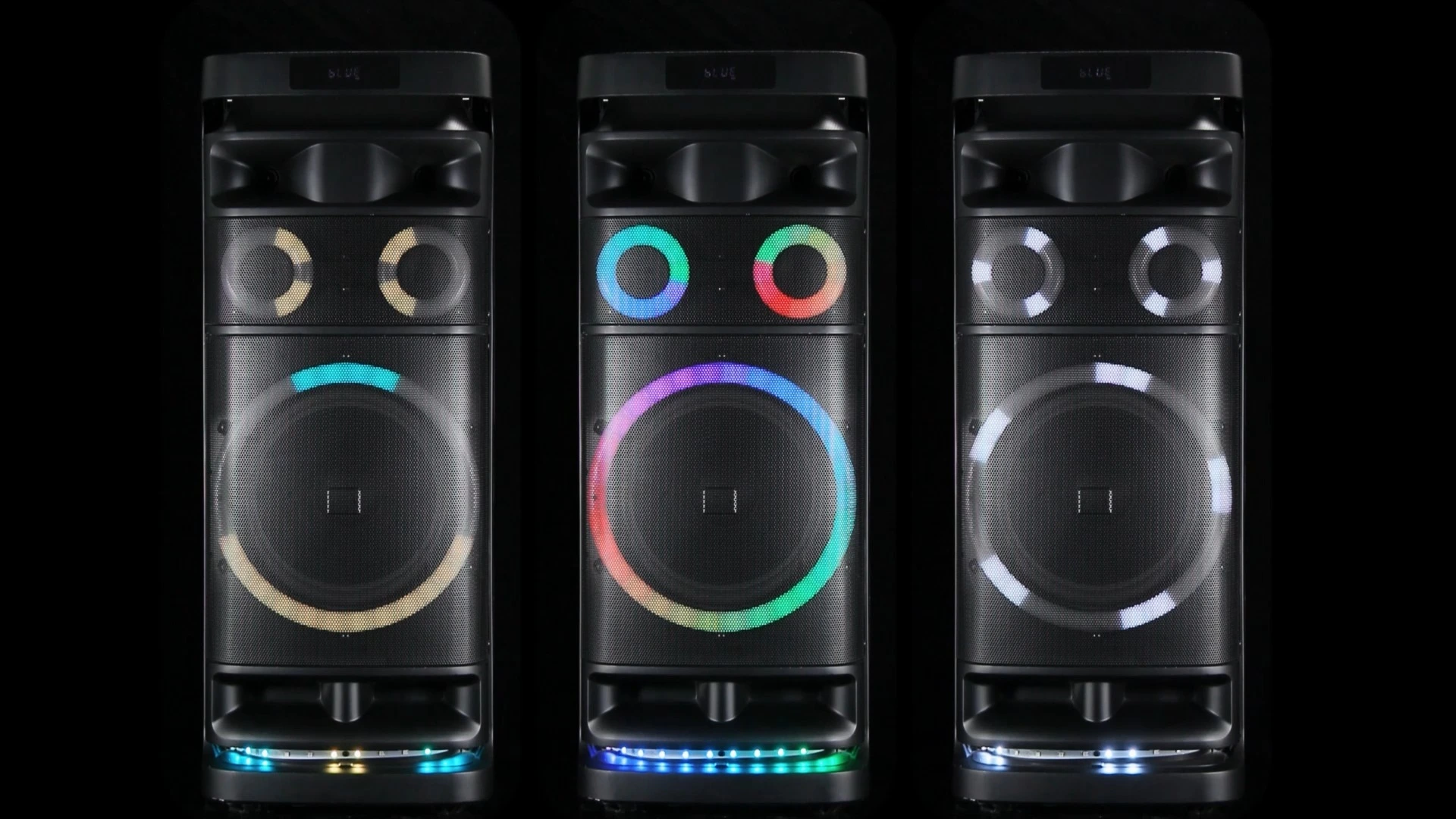 Binko 12-Inch Full Range MP3 Karaoke Player Smart Home for Bluetooth Music Party Box with RGB LED Lighting Battery-Powered 1