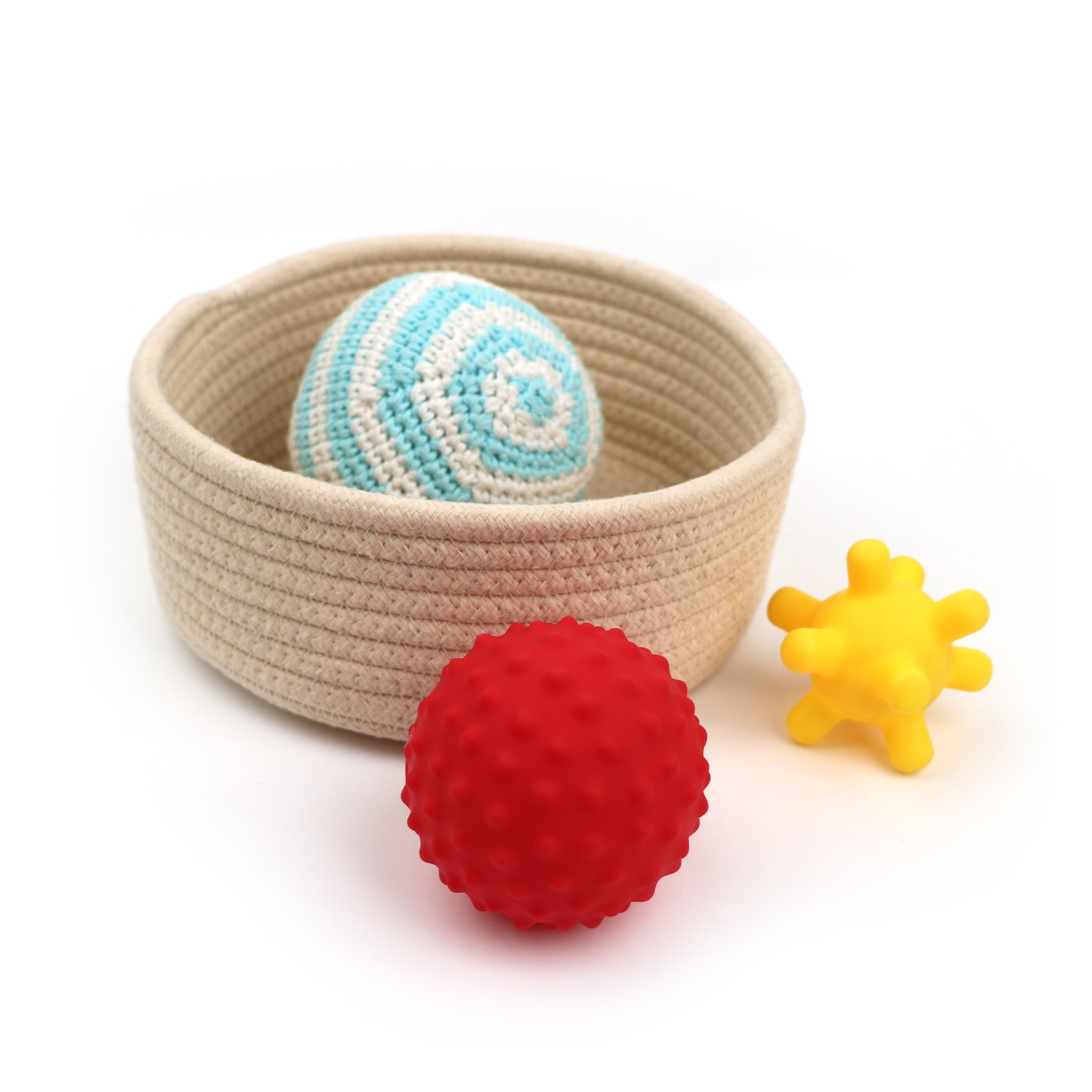 Trống quay bằng gỗ Montessori Hộp đăng ký giáo dục hàng tháng Montessori 0-6 tháng 6