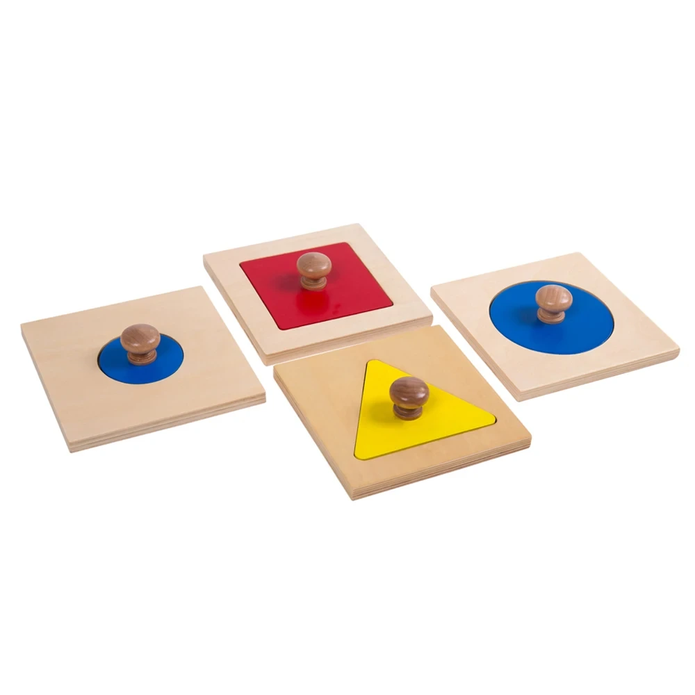 Toys China Wooden Educational Baby Toys Montessori Shapes Puzzle For Children 1