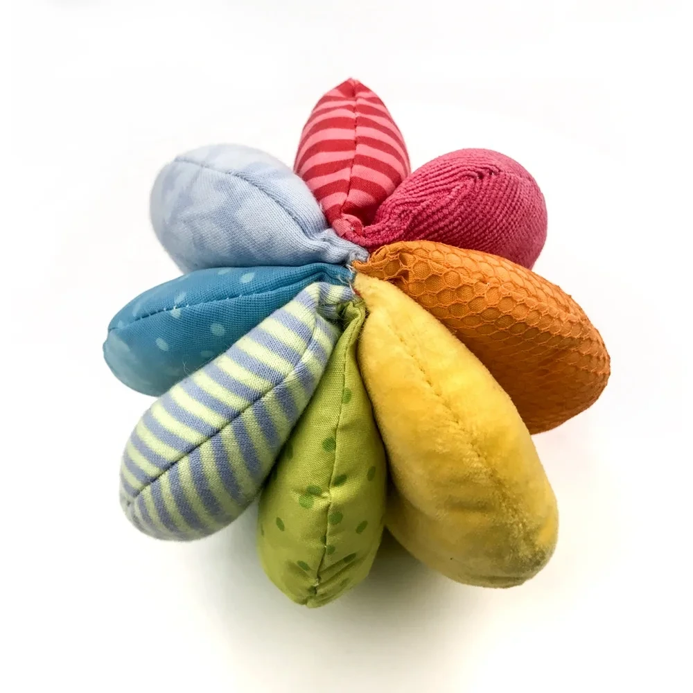 Leaderjoy Baby Learning Toys For Fabric Rainbow Montessori Infant Sensorial Balls Toy For Babies 1