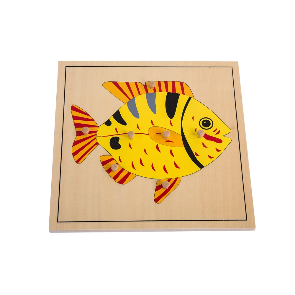 Christmas Animal Shape Kids Jigsaw 3d Bird Puzzles Wooden Educational Toys 1