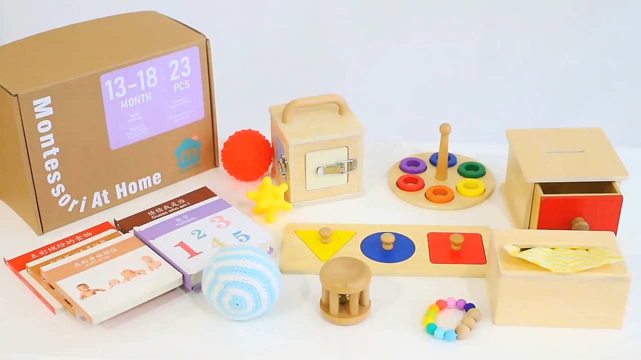 Montessori subscription box / play kits Curated Learning for Growing Minds (0-12 Years)