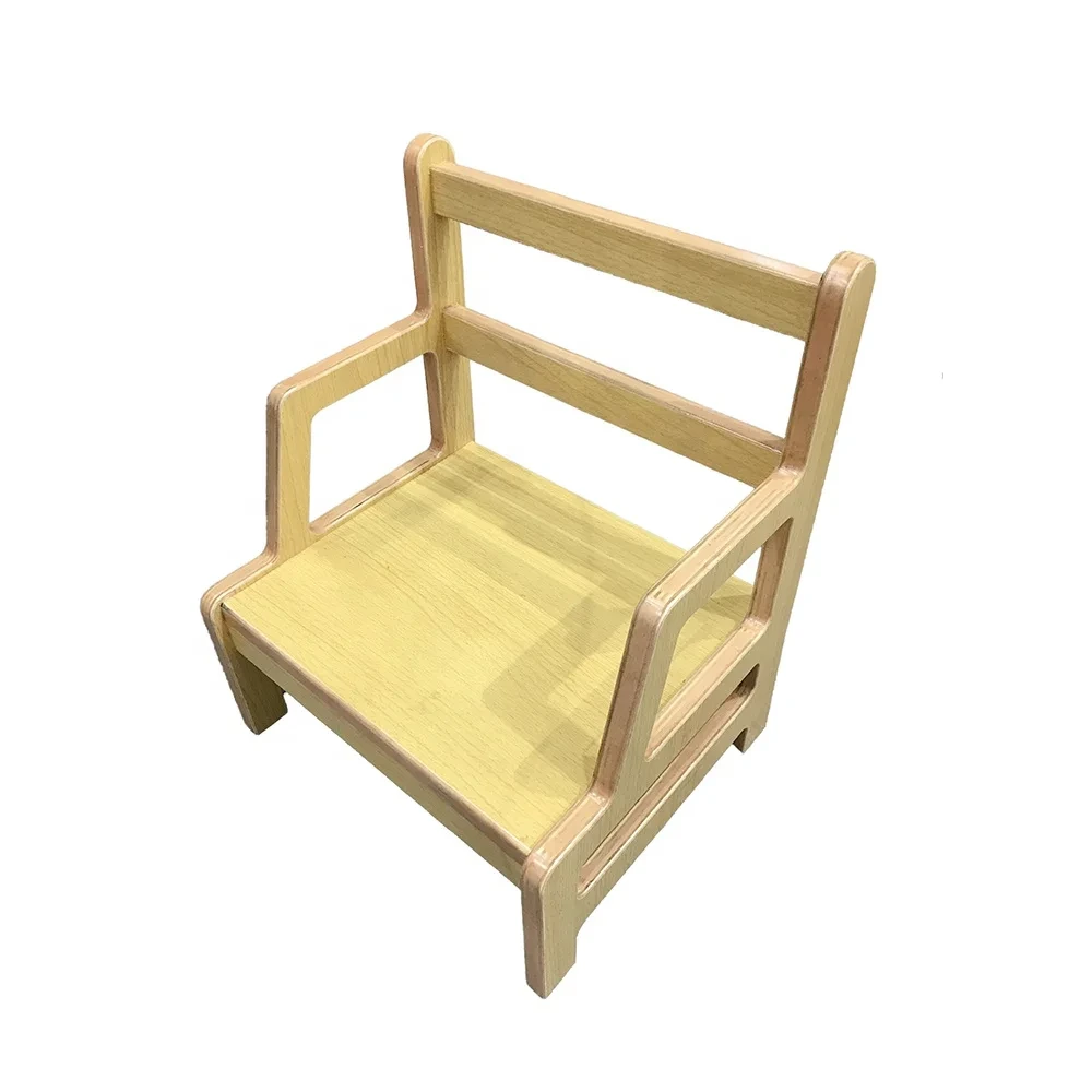 Leaderjoy Montessori Weaning Chair - Beechwood and Plywood 1
