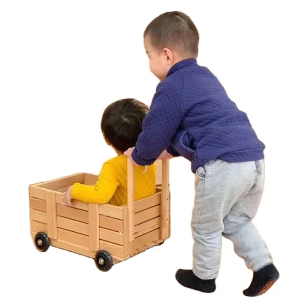Wooden Baby Walker Toy for Toddlers - Montessori Furniture 1