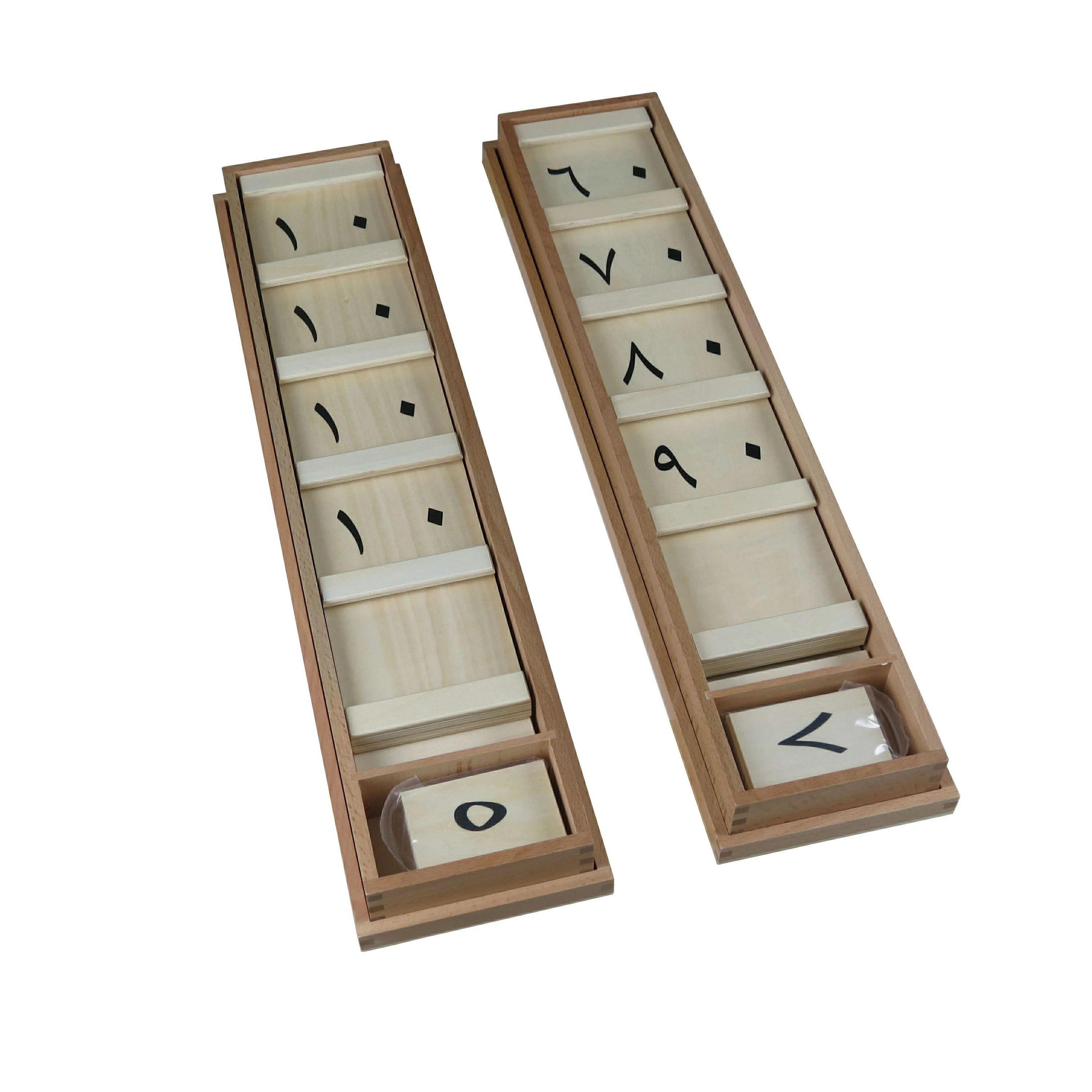 Bảng dạy học bằng gỗ dành cho thanh thiếu niên tiếng Ả Rập - Tài liệu Montessori chất lượng cao 1