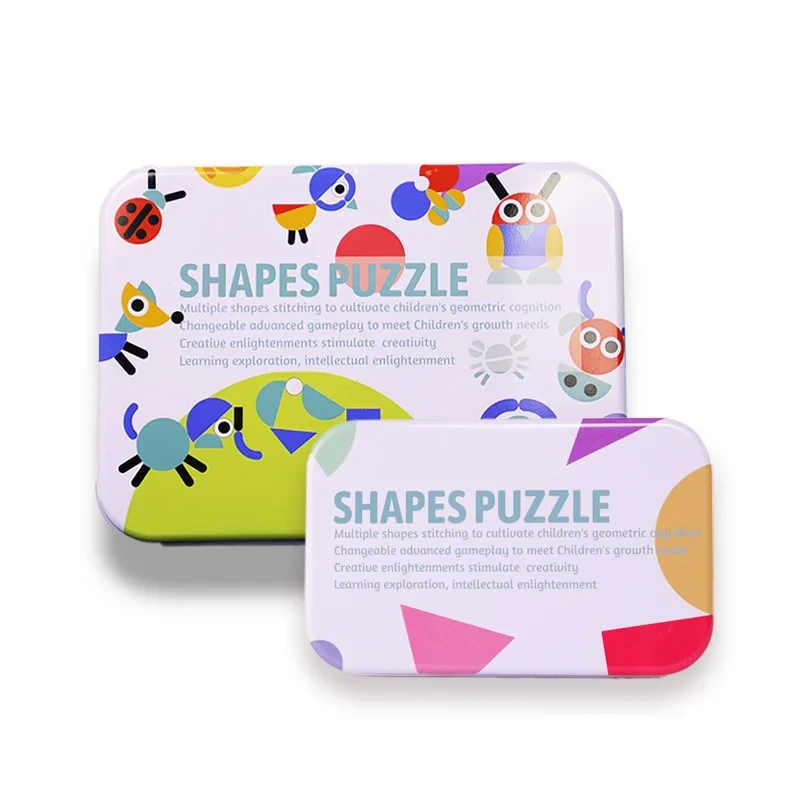Wooden Jigsaw Animal Shape Puzzle for Children - Educational Toys 2021 1