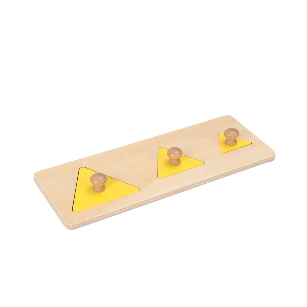 Đồ Chơi Ghép Hình Hình Học Bằng Gỗ Montessori - Chất Lượng Cao 2