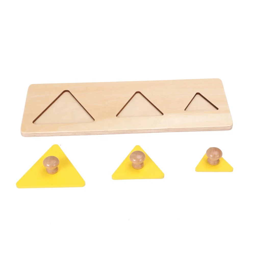 Đồ Chơi Ghép Hình Hình Học Bằng Gỗ Montessori - Chất Lượng Cao 6