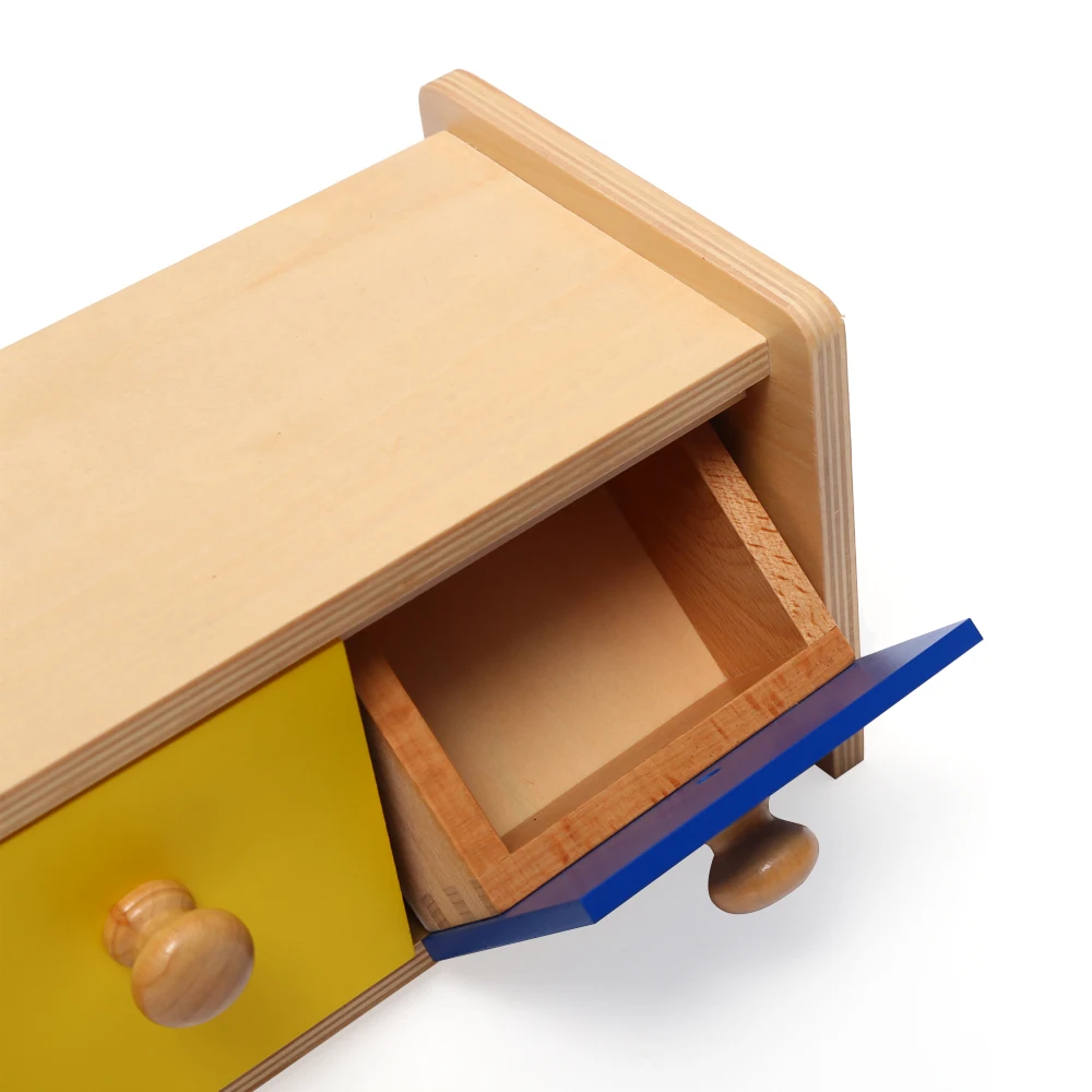 Đồ chơi giáo dục cho bé bằng gỗ Leaderjoy Montessori có thùng 5