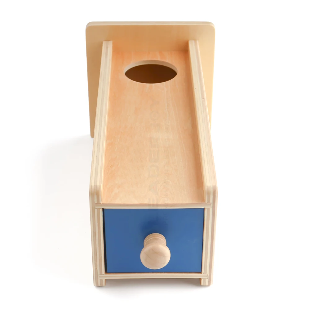 Hộp đựng đồ vật vĩnh cửu Montessori Đồ chơi giáo dục bằng gỗ 3