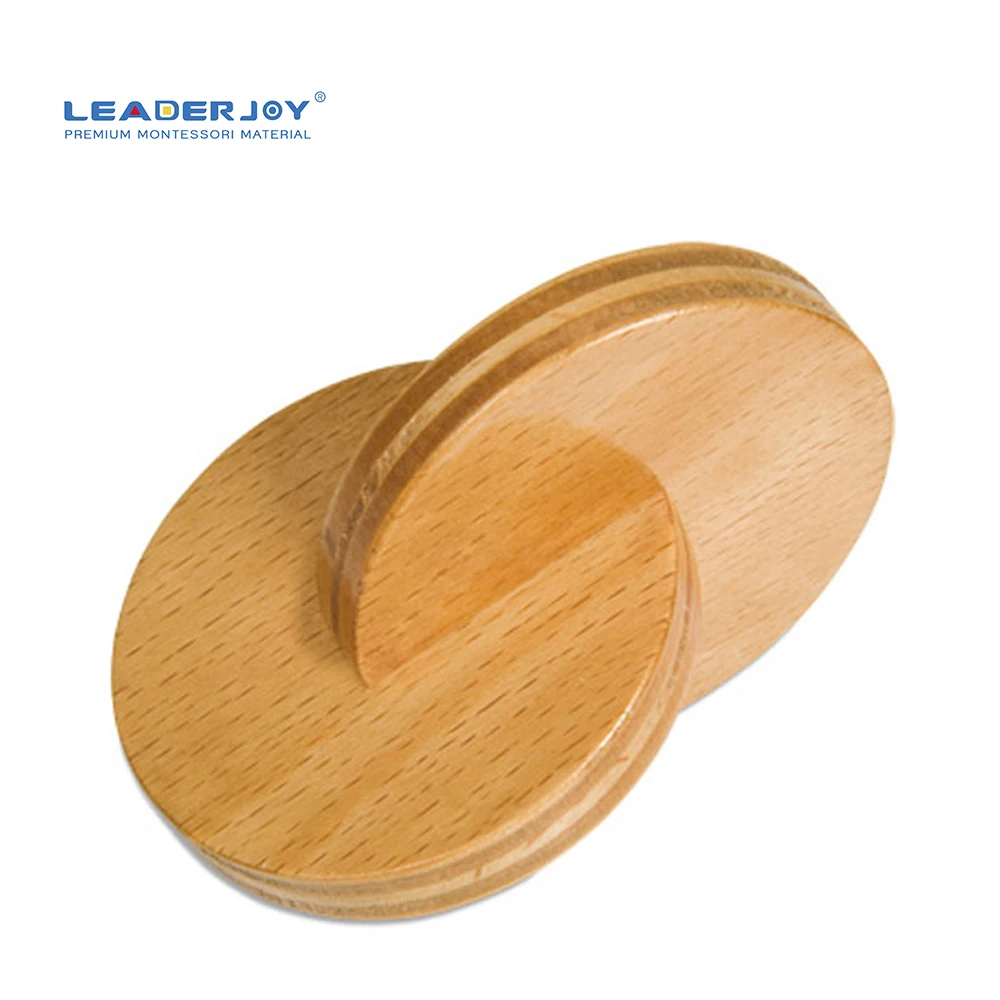 Đồ chơi giáo dục cho trẻ mới biết đi bằng gỗ Leaderjoy Montessori 4