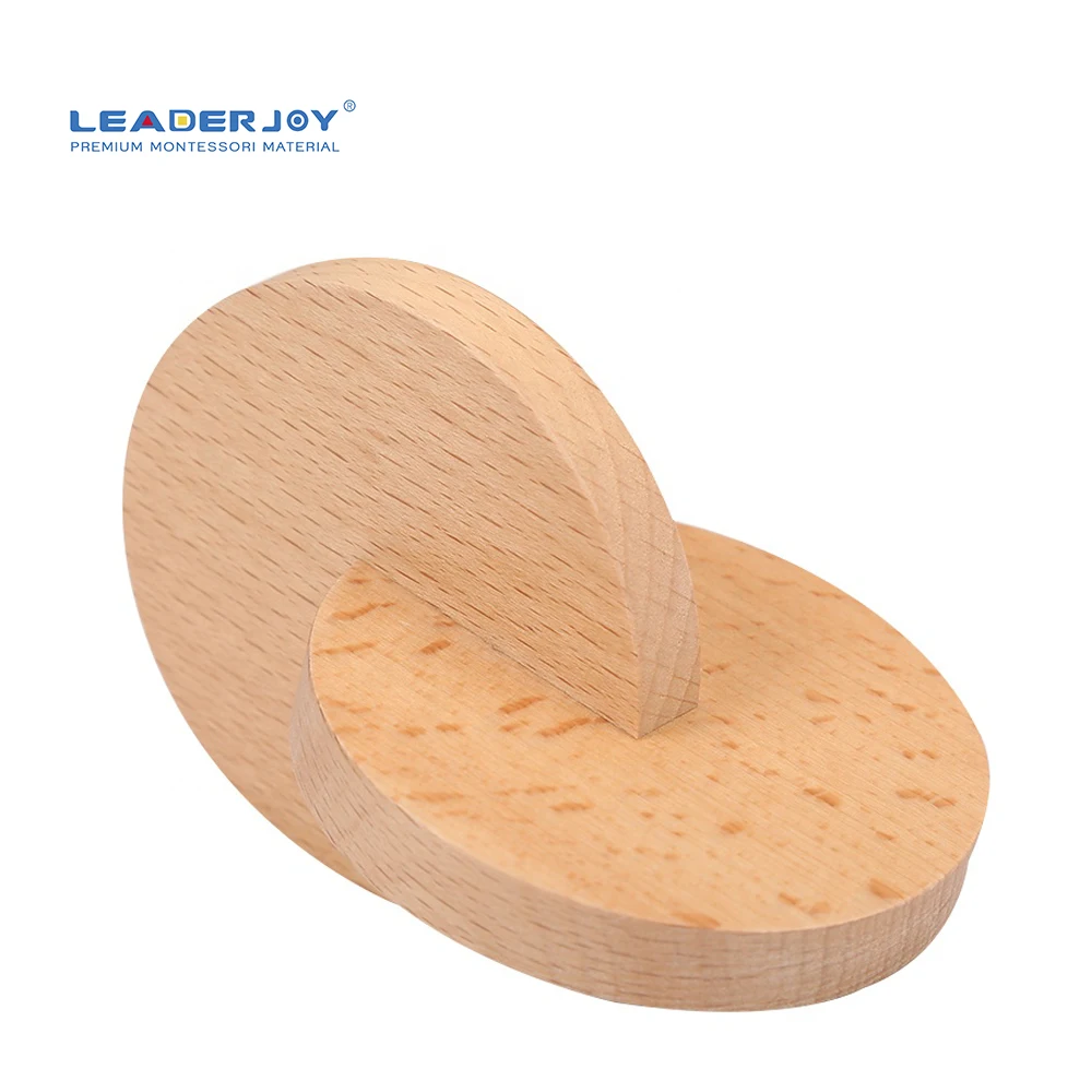 Đồ chơi giáo dục cho trẻ mới biết đi bằng gỗ Leaderjoy Montessori 3