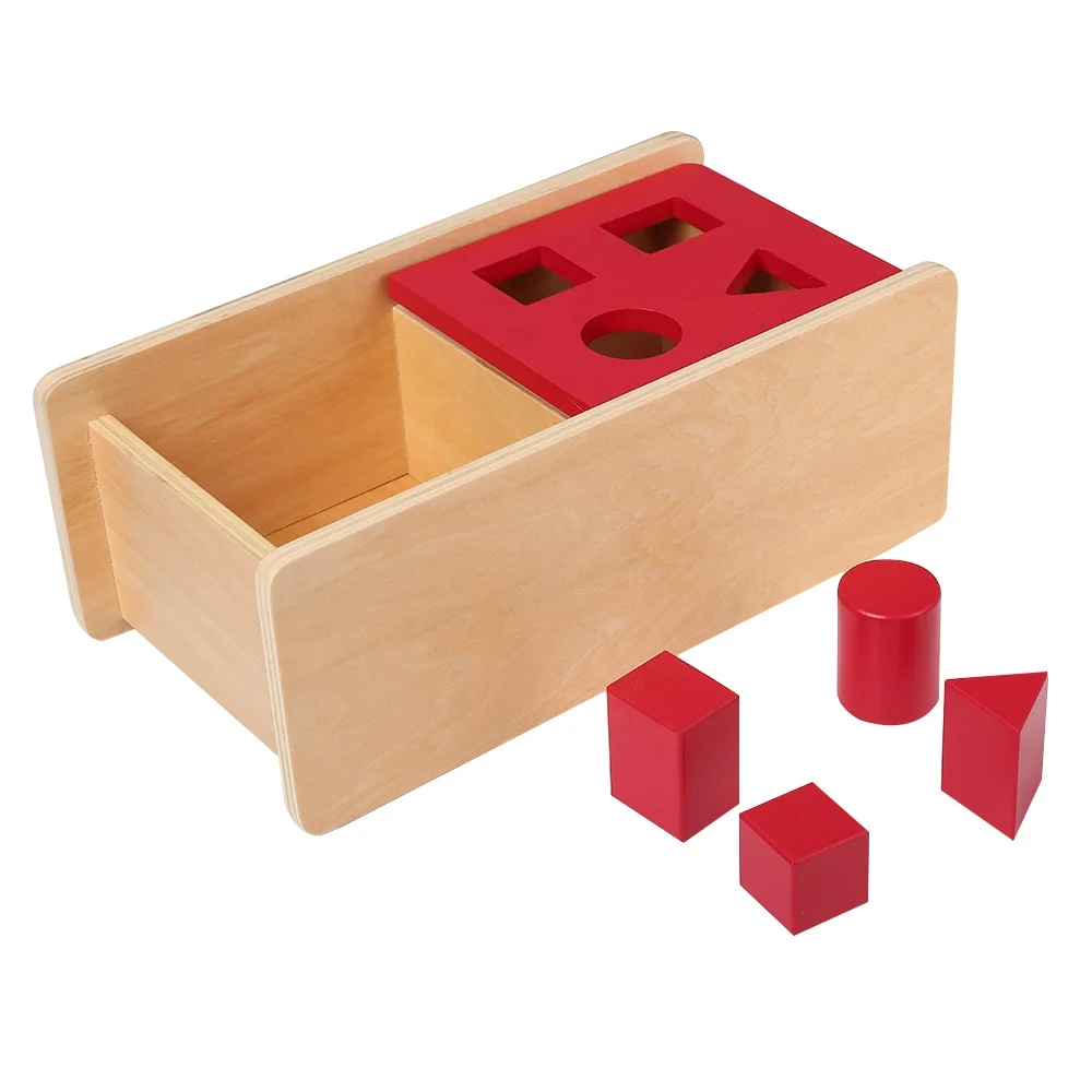Leaderjoy 2020 Hộp Đồ Chơi Giáo Dục Montessori Bằng Gỗ Sồi Cho Trẻ Em 6