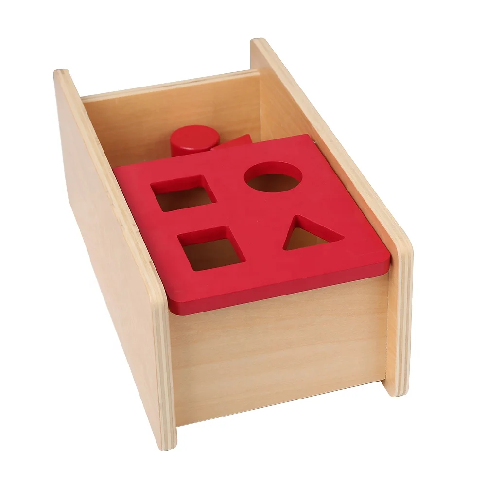 Leaderjoy 2020 Hộp Đồ Chơi Giáo Dục Montessori Bằng Gỗ Sồi Cho Trẻ Em 7