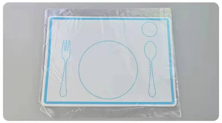 Tapete de comida para mascotas de silicona Montessori para niños 2