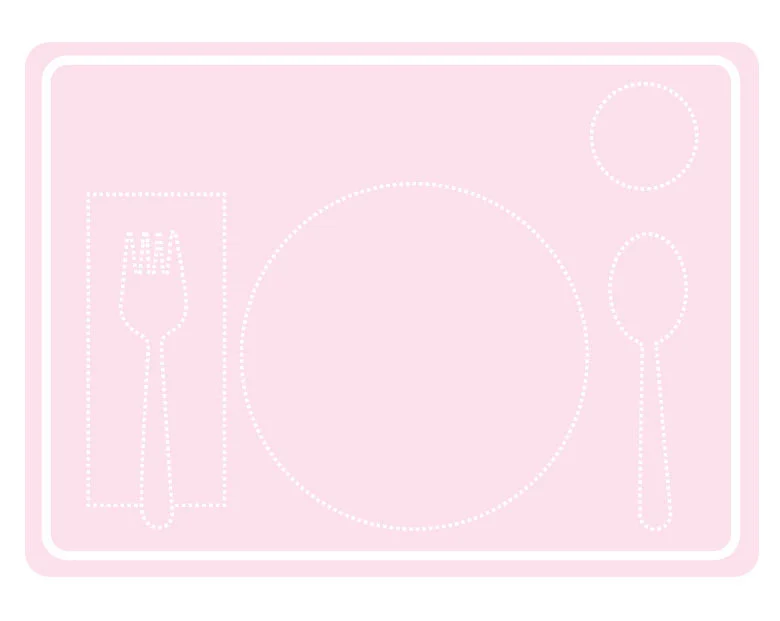Tapete de comida para mascotas de silicona Montessori para niños 4