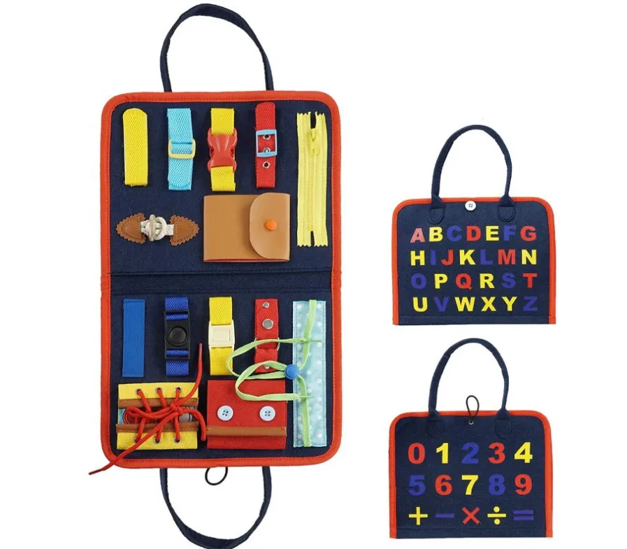 Đồ chơi giáo dục Montessori Bus Board dành cho bán buôn 1