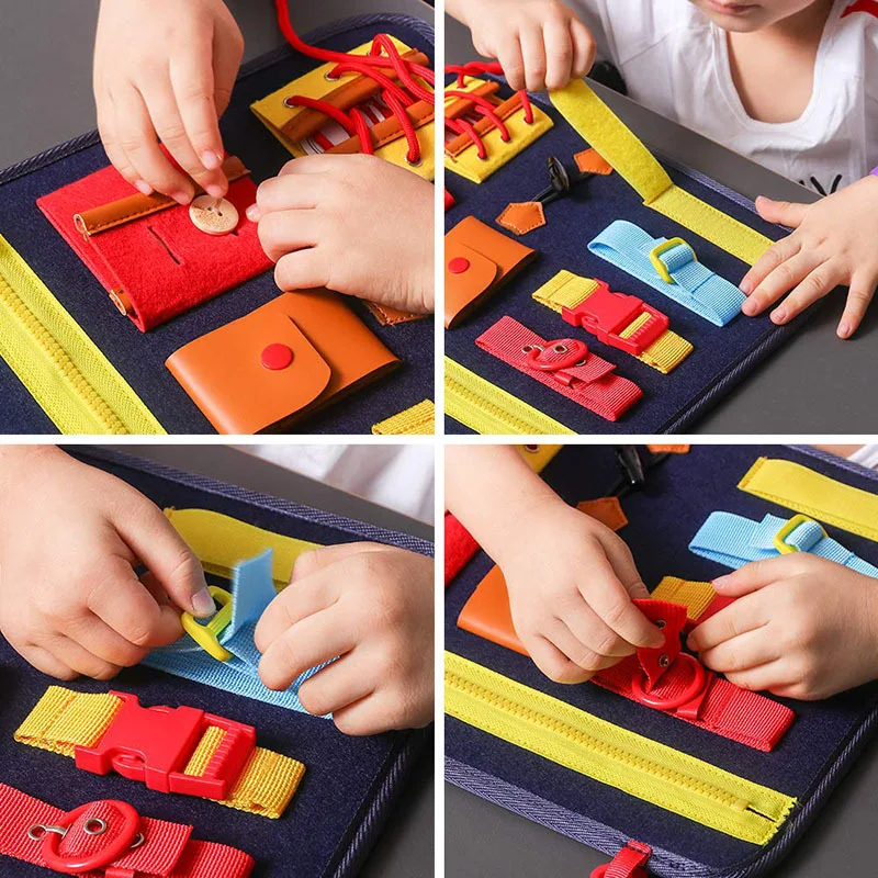 Đồ chơi giáo dục Montessori Bus Board dành cho bán buôn 2