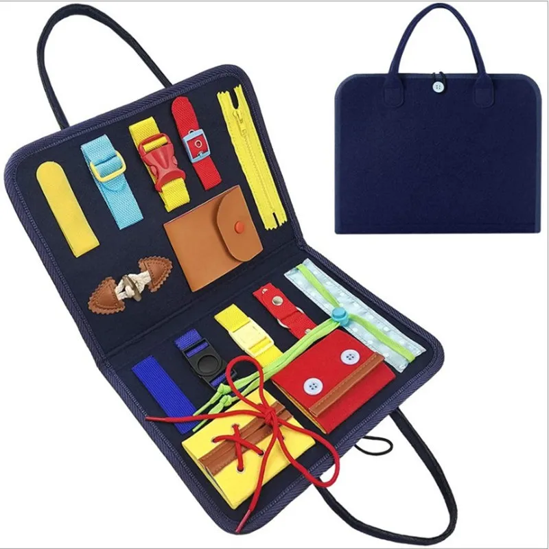 Đồ chơi giáo dục Montessori Bus Board dành cho bán buôn 3