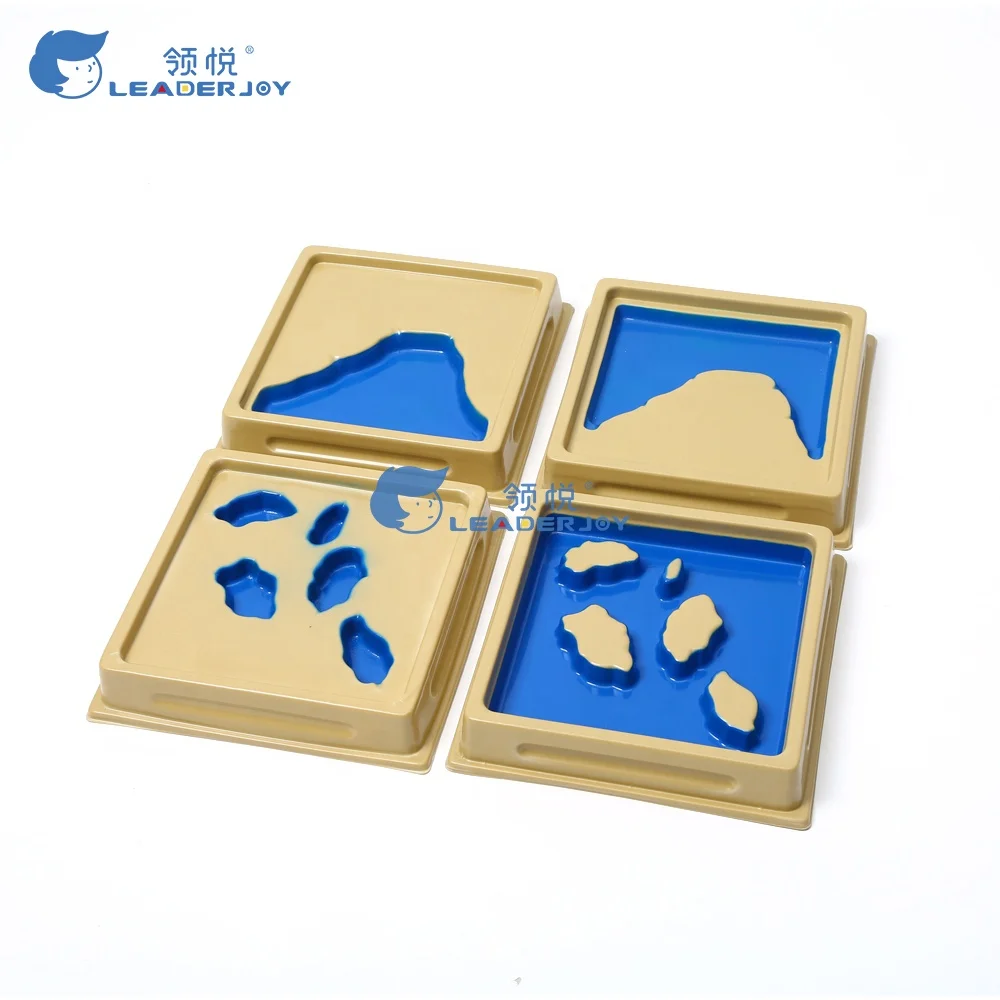 Đất gỗ & Khay đựng nước: Bộ 1 & 2 - Giáo dục 3
